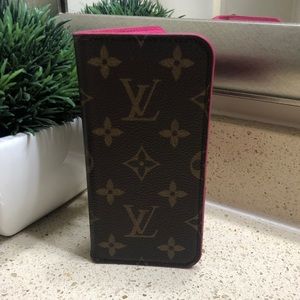 Louis Vuitton iPhone X folio case